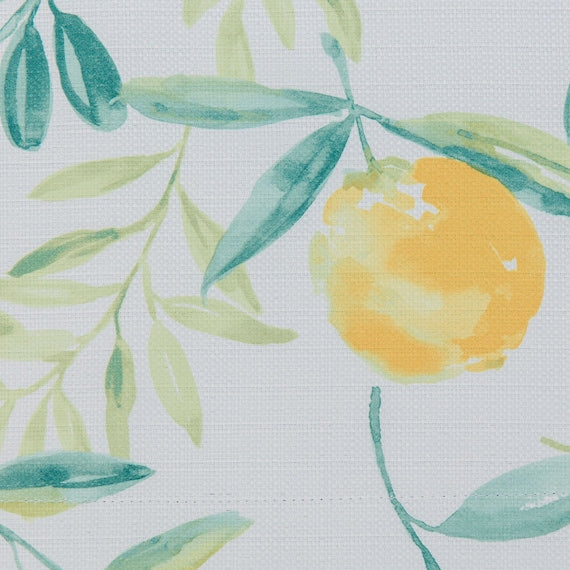 CURTAIN LEMON LEAF 100X135X2