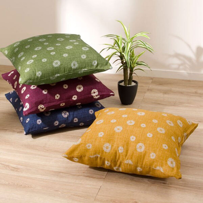 FLOOR CUSHIONCOVER SHIBORI2NV