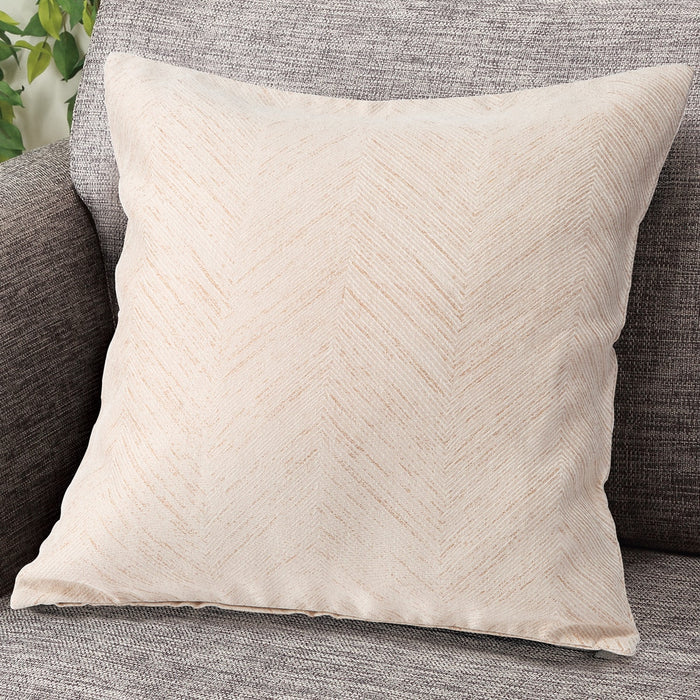 CUSHION COVER LAME CHEVRON