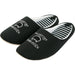 SLIPPERS CAT BK M