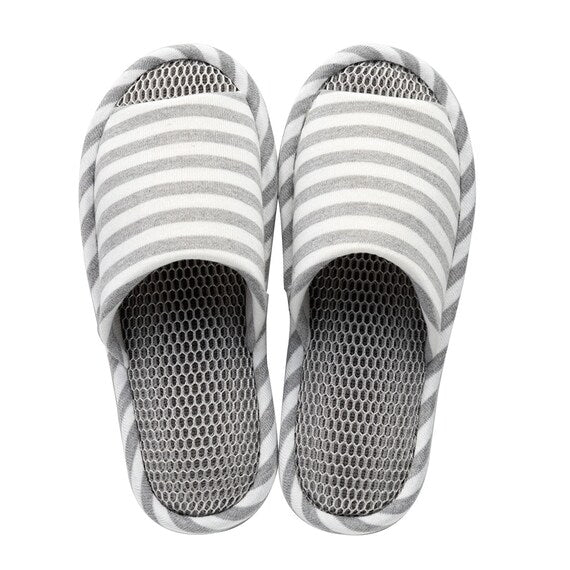 SLIPPERS MESH BORDER MB2301 GY L