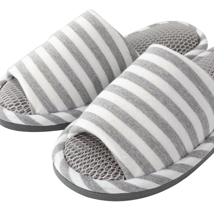 SLIPPERS MESH BORDER MB2301 GY LL