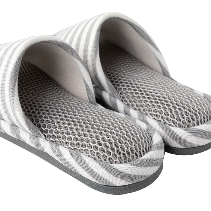 SLIPPERS MESH BORDER MB2301 GY LL