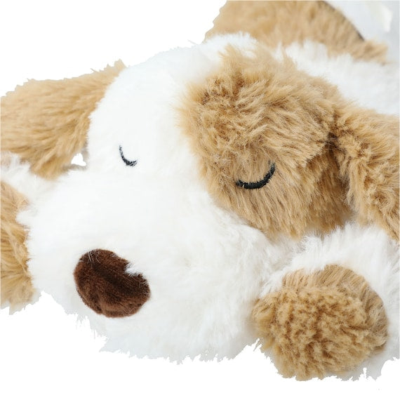 SOFT TOY DOG WH M