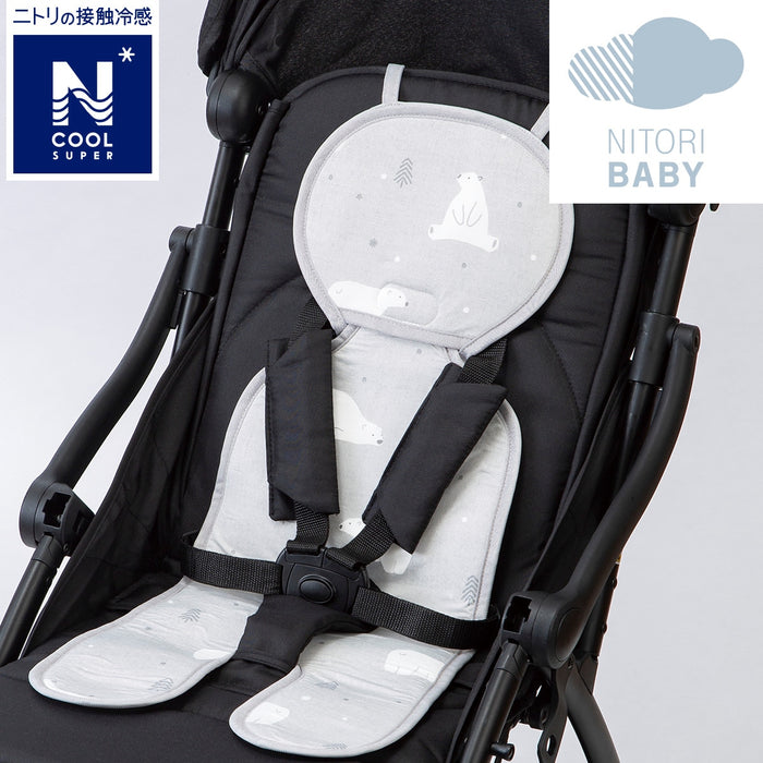 NCOOL SP STROLLER SHEET POLARBEAR N-S