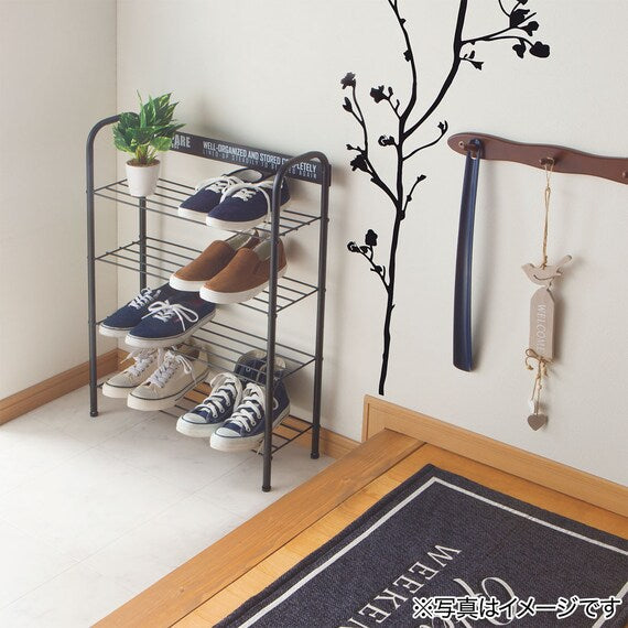 SHOES RACK HEIS BK