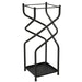 UMBRELLA STAND N-SPIRAL BK