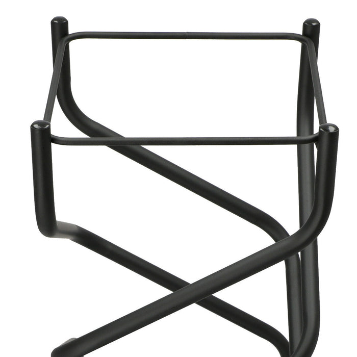 UMBRELLA STAND N-SPIRAL BK