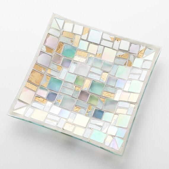 MOSAIC PLATE SQUARE SU