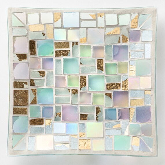 MOSAIC PLATE SQUARE SU