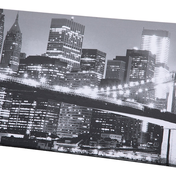 LED CANVAS POSTER NIGHT 88X28