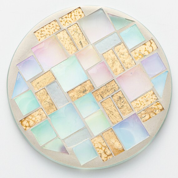 MOSAIC COASTER ROUND SU