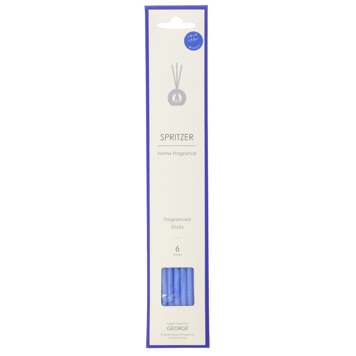 SCENTED STICK 6P GEORGE BL SPRITZER