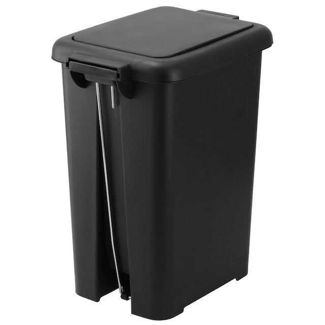 ANTIBACTERIAL AND DEODORANT STEP / PUSH DUSTBIN 30L BK