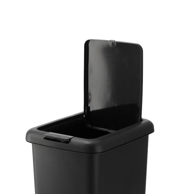 ANTIBACTERIAL AND DEODORANT STEP / PUSH DUSTBIN 30L BK