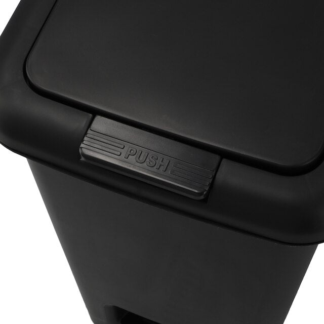 ANTIBACTERIAL AND DEODORANT STEP / PUSH DUSTBIN 30L BK