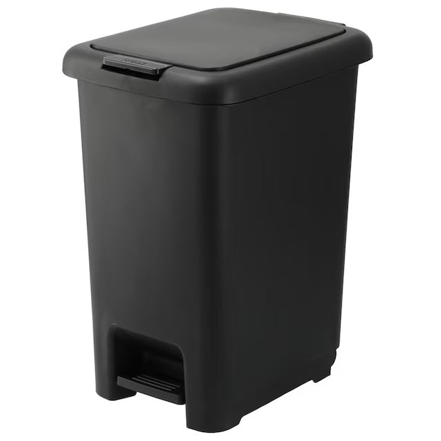 ANTIBACTERIAL AND DEODORANT STEP / PUSH DUSTBIN 45L BK