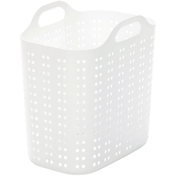 LAUNDRY BASKET VOLCA L WH