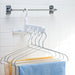 INDOOR LAUNDRY HANGER HOOK 5 ROW