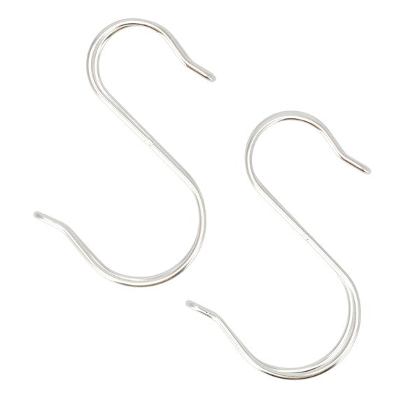 STAINLESS DOUBLE S-HOOK 25-30 2P