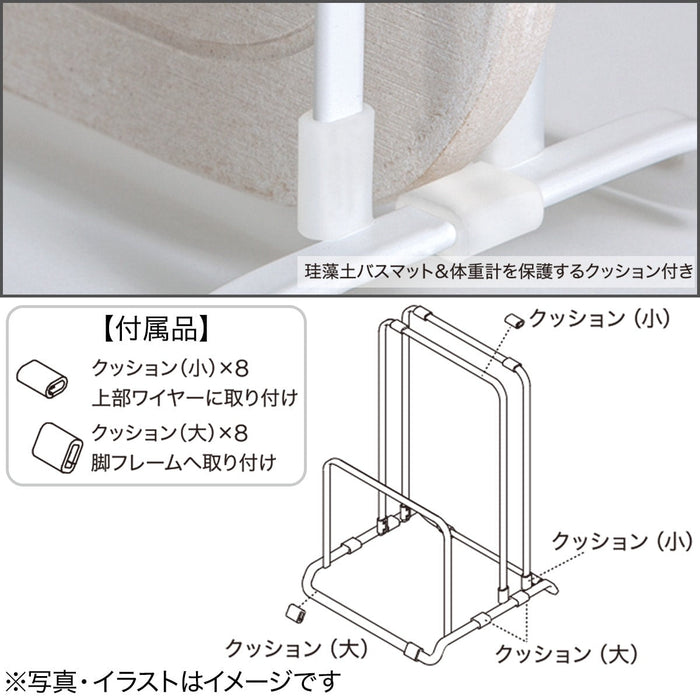 BATHMAT & SCALE STAND 2