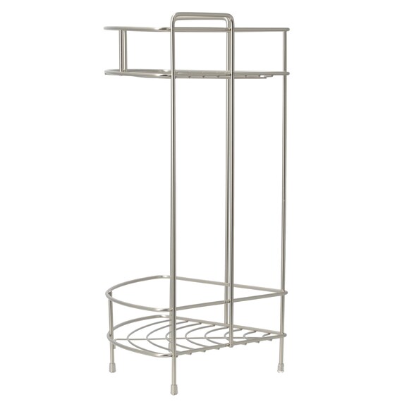 WIRE BATH RACK 2TIER CORNER FB3002 W19.5D19.5H36.5