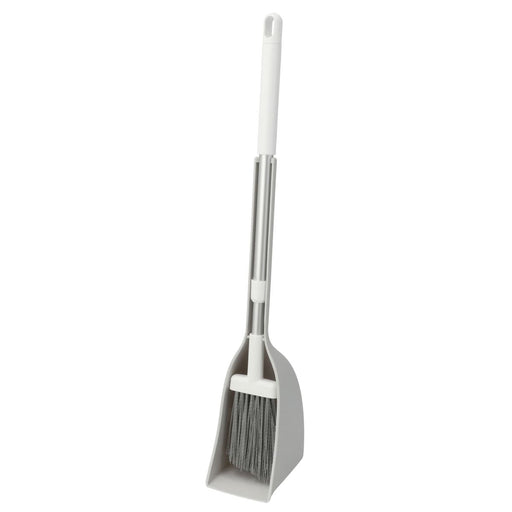 BROOM AND DUSTPAN SET SLIM GY