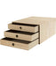 A4DRAWER 3D NATURALWOOD NA(2533)