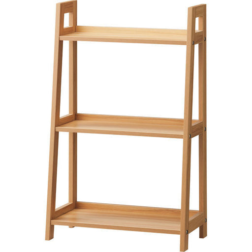 WOOD SHELF LADDER-N 3D NA