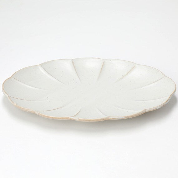 HAKUYU LIGHT WEIGHT OVAL PLATE 25 X 17.2 X 3.2CM