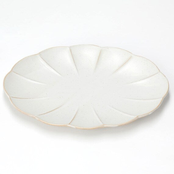 HAKUYU LIGHT WEIGHT OVAL PLATE 25 X 17.2 X 3.2CM