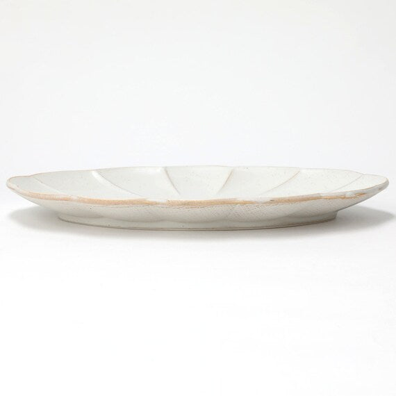 HAKUYU LIGHT WEIGHT OVAL PLATE 25 X 17.2 X 3.2CM