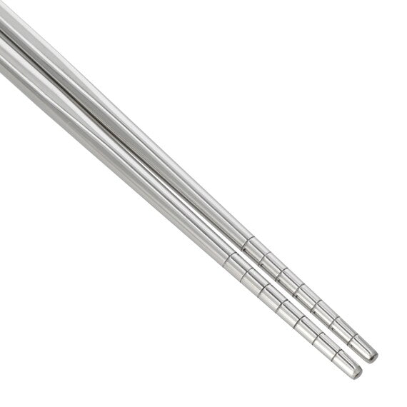 STAINLESS HOLLOW CHOPSTICKS 5SET SN037