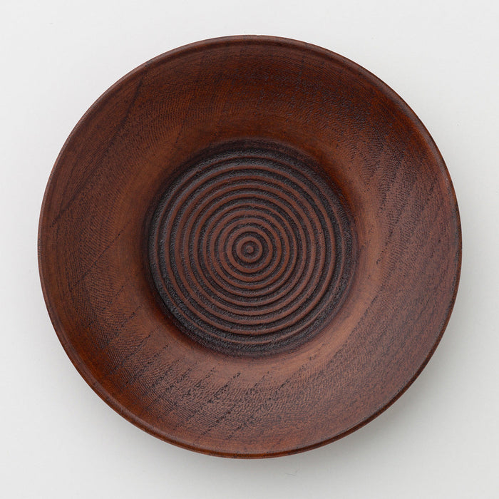 WOODEN  SAUCER P18-16