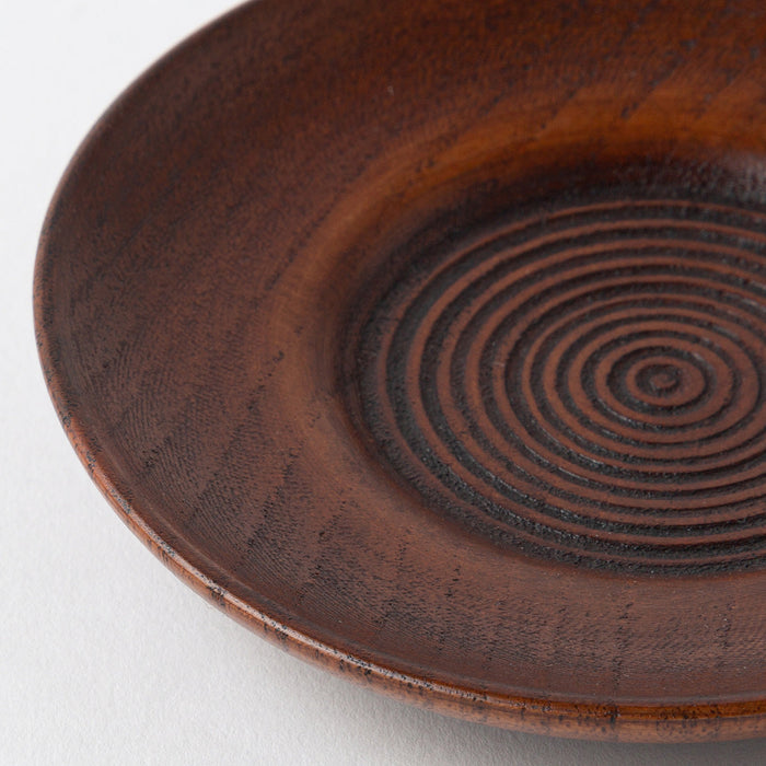 WOODEN SAUCER P18-16