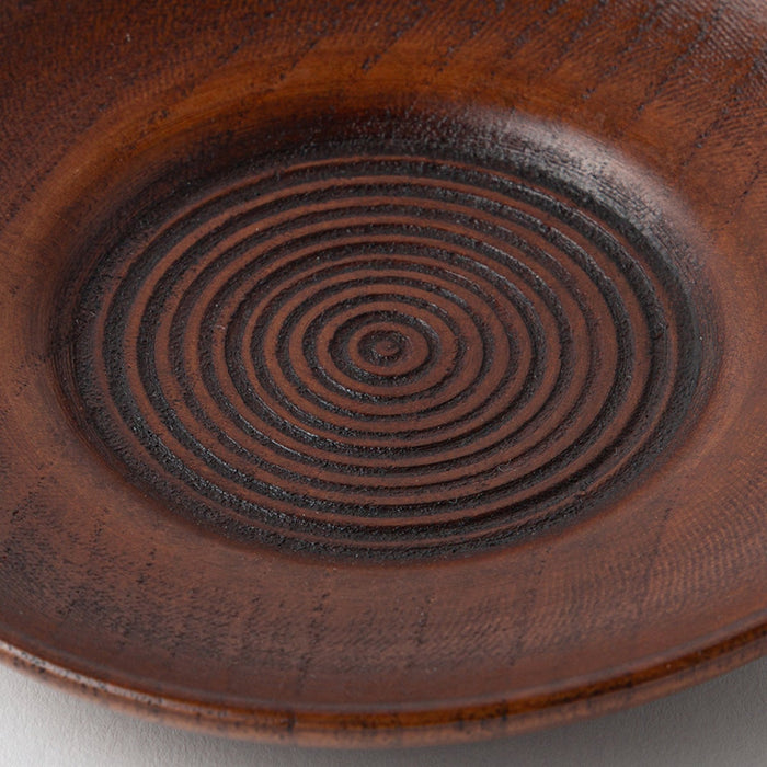 WOODEN SAUCER P18-16