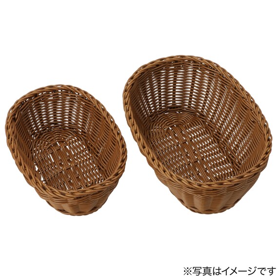 PP KITCHEN BASKET OVAL S BR