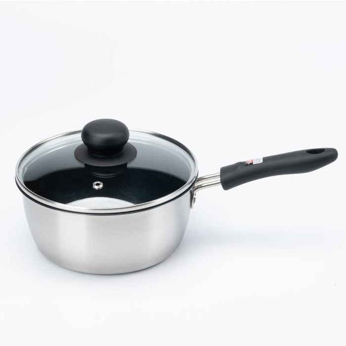 IH NON-STICK STAINLESS SAUPCE PAN 18CM KN4