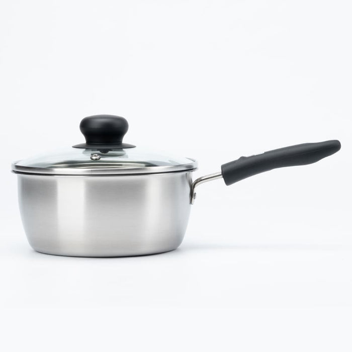 IH NON-STICK STAINLESS SAUPCE PAN 18CM KN4