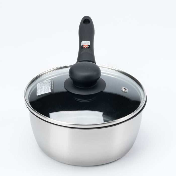 IH NON-STICK STAINLESS SAUPCE PAN 18CM KN4