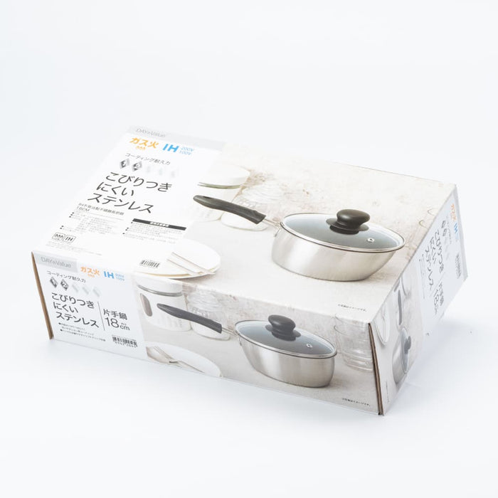 IH NON-STICK STAINLESS SAUPCE PAN 18CM KN4