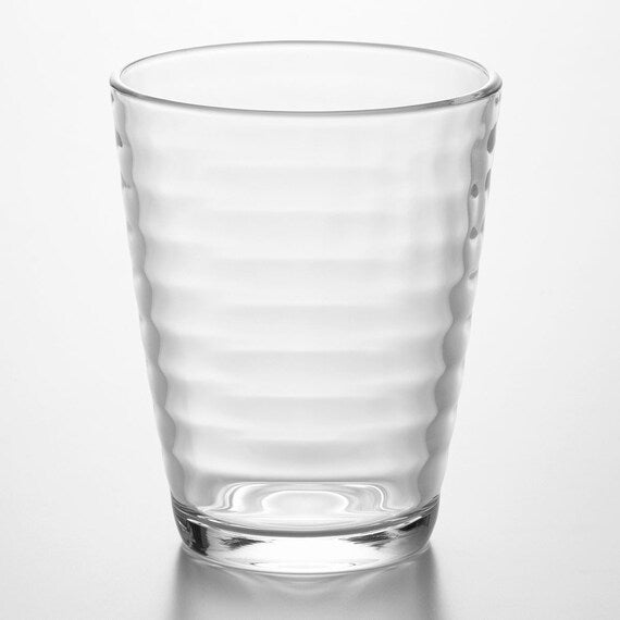 GLASS TUMBLER 4P SET BORDER 350ML