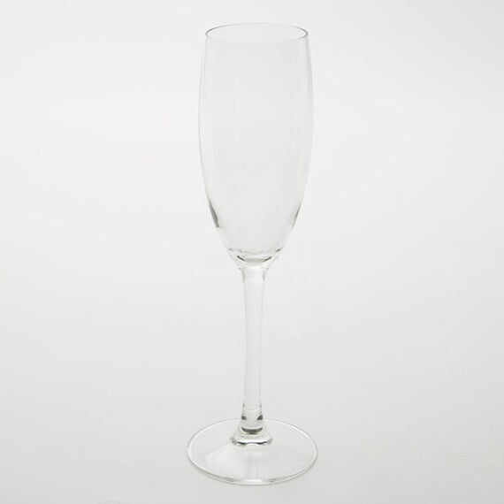 STEMMED GLASS FLUTE 2P SET