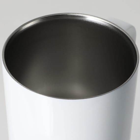 STAINLESS MUG COLO 300ML WH