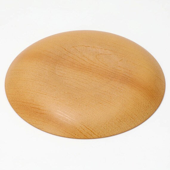 WATER-REPELLENT 24CM PLATE WOOD LIKE NA