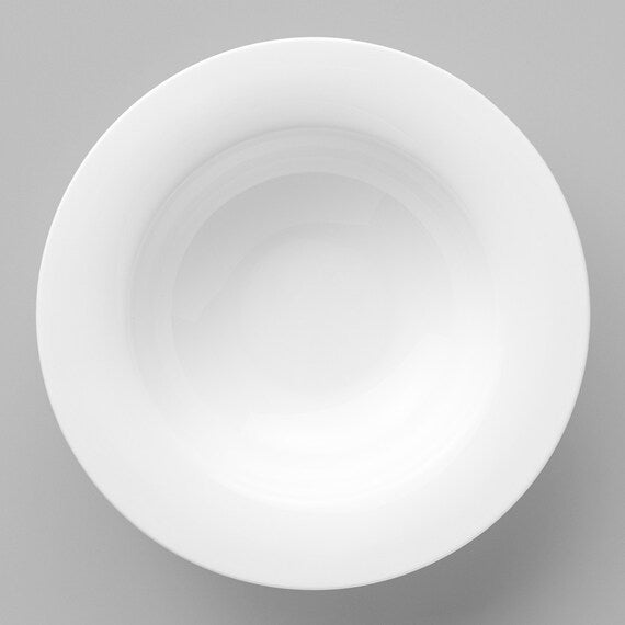 BONE CHINA 18CM PASTA PLATE BC011