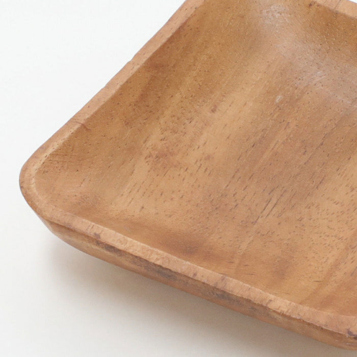 ACAIA SQUARE PLATE 10CM