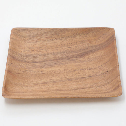 ACACIA SQUARE PLATE L