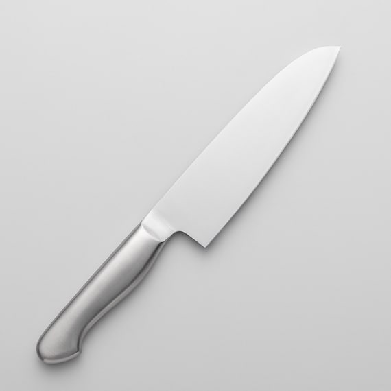 STAINLESS STEEL CHEF KNIFE SANTOKU