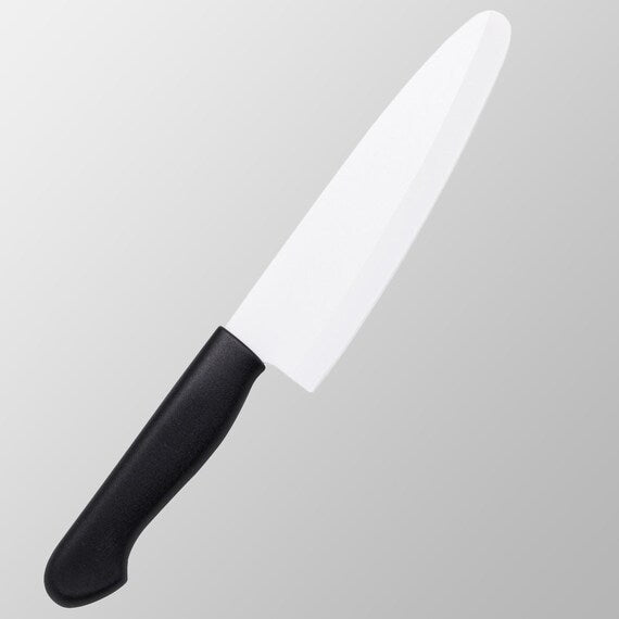 ROUND TIP 6.5IN CERAMIC SANTOKU KNIFE WH